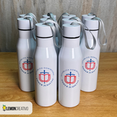 Skinny Acrylic Bottle with Logo